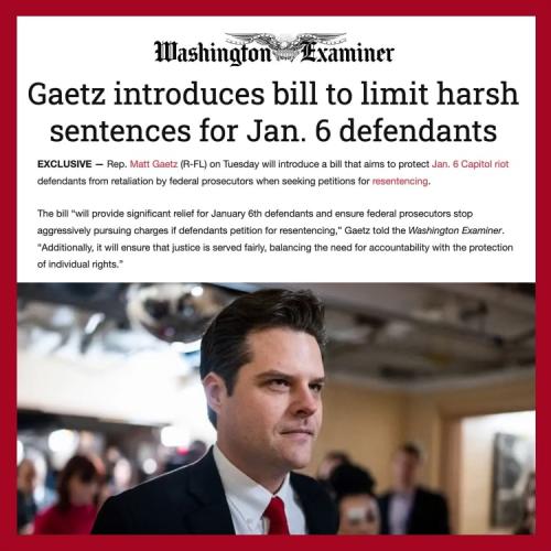 Gaetz bill jan 6