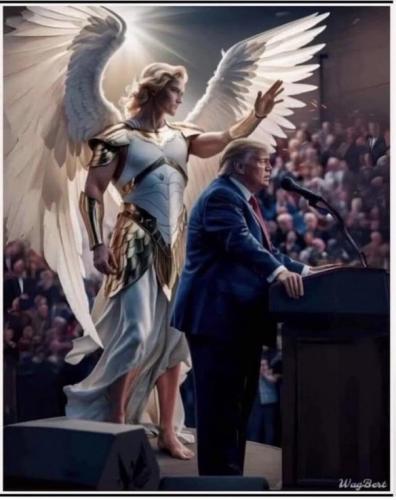 Gardian angel and Trump