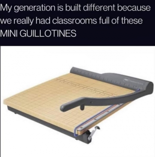 guillotines