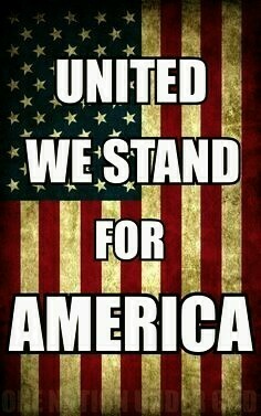 #UnitedWeStandForAmerica