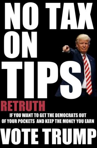 no tax on tip