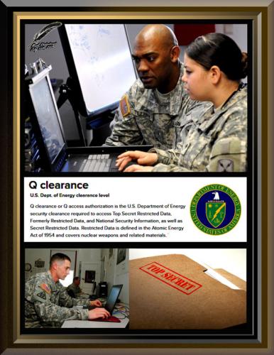 Q Clearance ~Act of 1954~ 2
