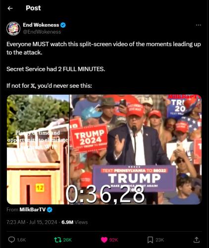 Trump's Secret Service FAIL 1