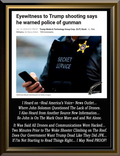 Trump Assassination Attempt ~All Drones and Communications Hacked~