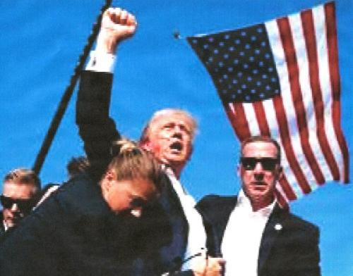 Flag - Trump assassination attempt 7-13-24