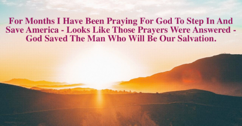 praying