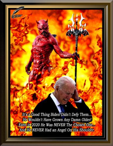 Biden ~No Angel on His Shoulder~