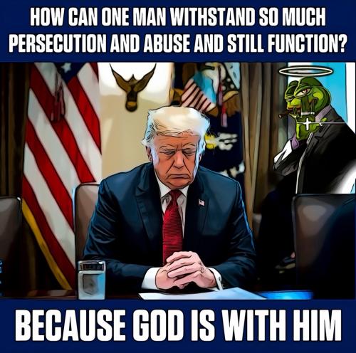 GOD IS WITH HIM   TS