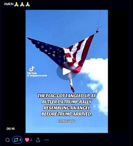 Trumps Angel Flag