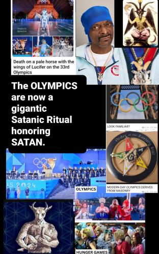 olympics satanic