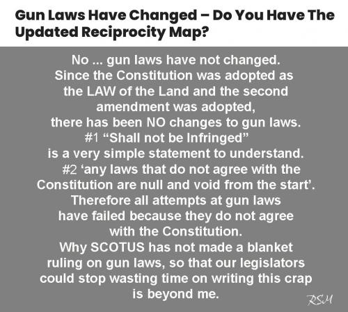 no new gun laws