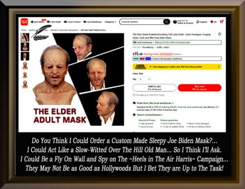 Sleepy Joe Biden Mask