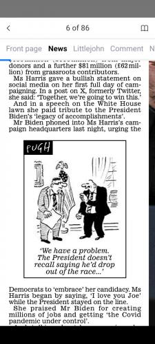 Biden forget that he dropped out of the presidential campaign
