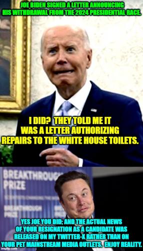 Biden Letter of Withdrawal ~July 2024~