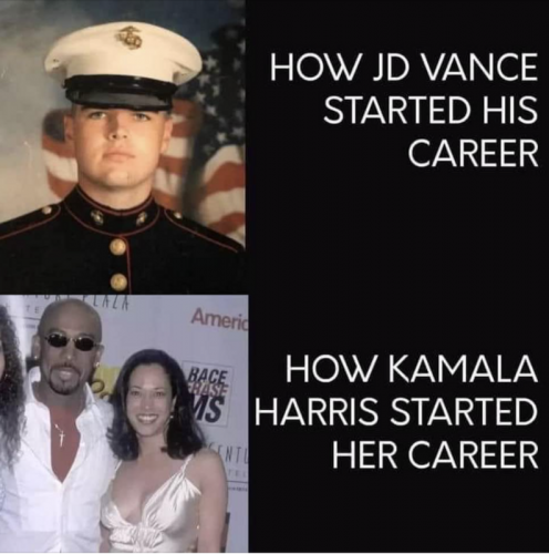 JD Vance vs. Kamala Harris -- Started their Career
