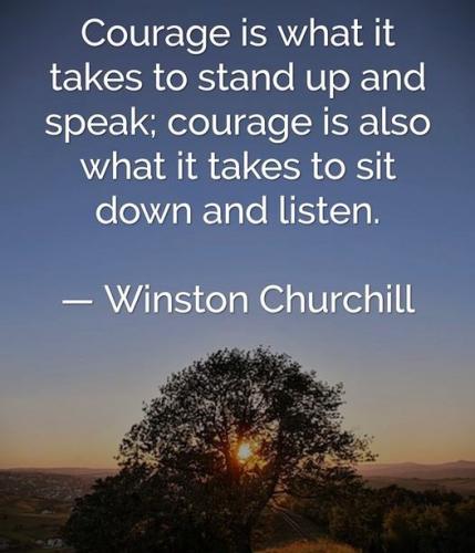071224 - Courage - Winston Churchhill