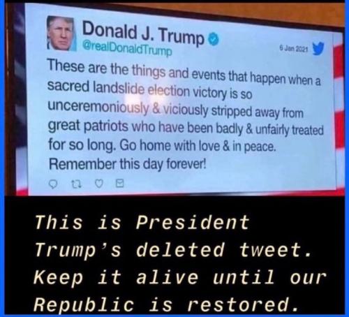 trump tweet