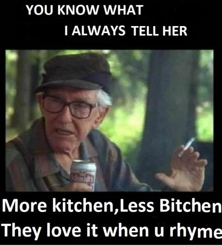 more kitchen