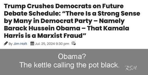 Trump debate who