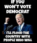 flood the country with democrats