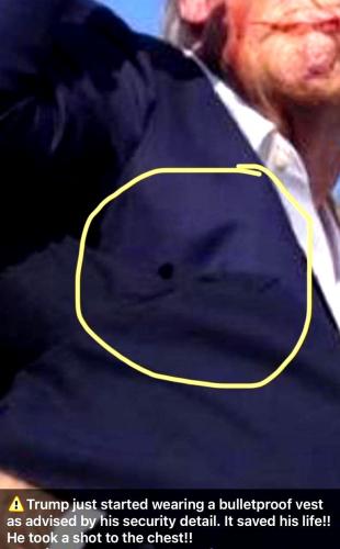 Trump's Bulletproof Vest