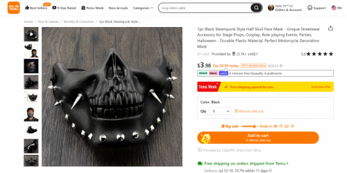 My Next Plandemic Face Mask ~Matches My Rottweilers Spiked Collar~
