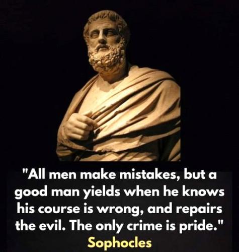 071024 - Only crime is Pride - Sophocles