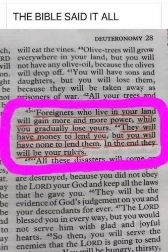 bible said it all