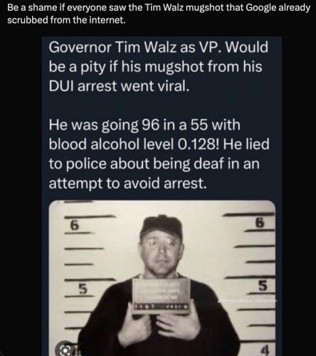 Google more lies Walz