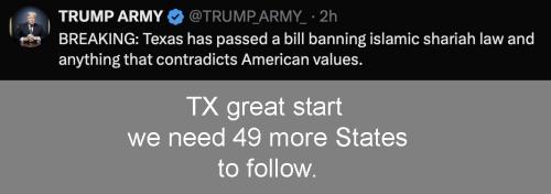 TX ban shariah