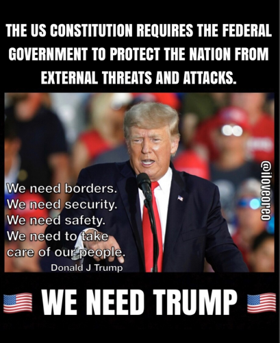 WE NEED TRUMP