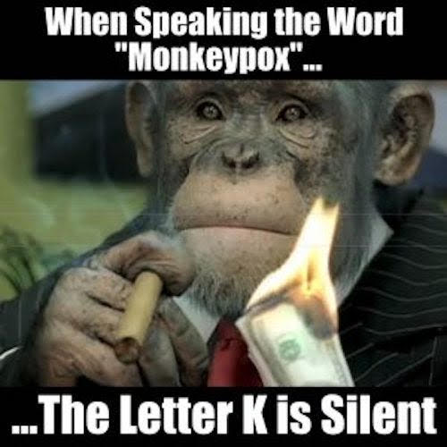 MonkeyPox, Monkey, COVID -- MoneyPox