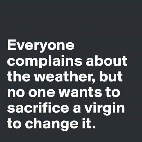 Weather - Sacrifice a virgin 1