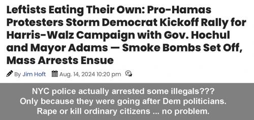 NYC police & Dems
