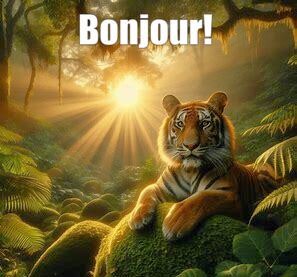 Tiger Sunrise Bonjour