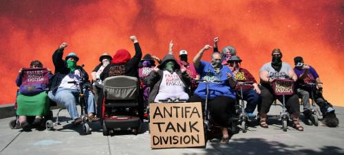 Liberal, Baby, Protestor, Activists, Terrorist, Antifa, Libtard Babies4 -- Fatties against Fascism, the Tank Division2