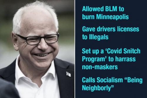 TIM WALZ 6767676