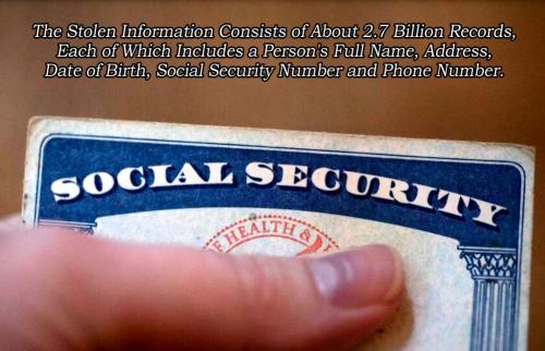 Social Security Data Base Has Been Stolen