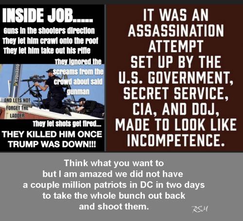 inside job on Trump