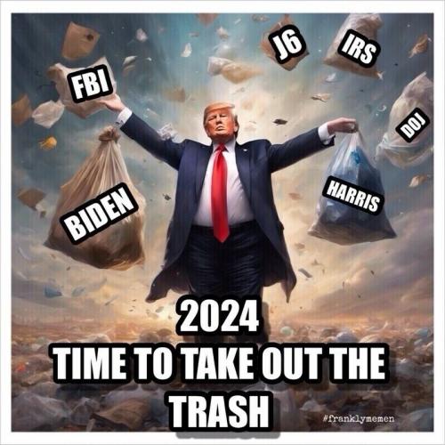 DJT - 2024 Take out the Trash