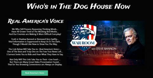 Who's in The Dog House Now ~Real America's Voice~