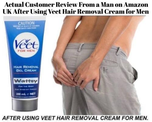 Actual customer review of Veet