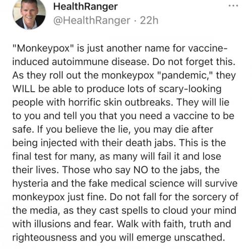 HEALTH RANGER  GETTR