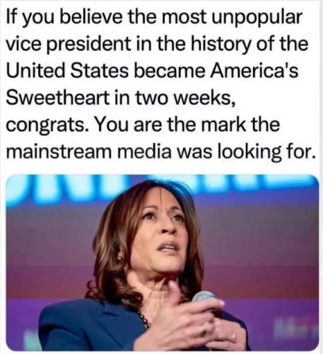 You are the mark