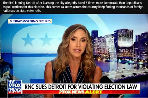 RNC Suing Detriot for Violating Election Law