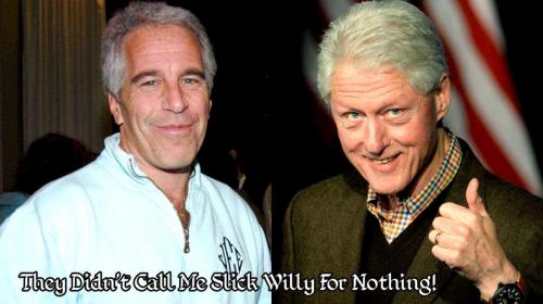 Slick Willy and Jeffery Epstein 2