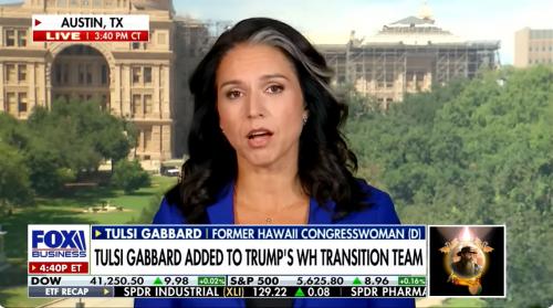 Tuli Gabbard ~Added to Trump Transition Team~