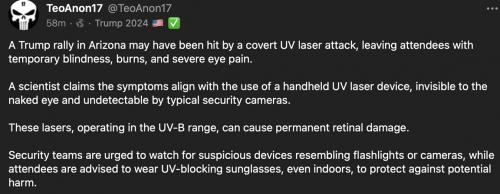 AZ UV rally