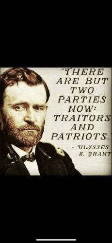 Ulysses S. Grant, Civil War -- Traitors and Patriots