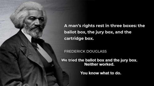 How to radicalize your FBI agent Frederick Douglas